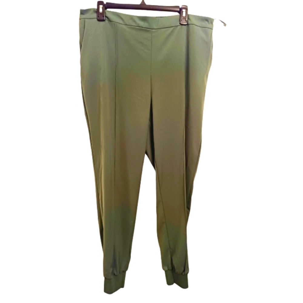Hunter Green G by Giuliana Capri Pants Size XL